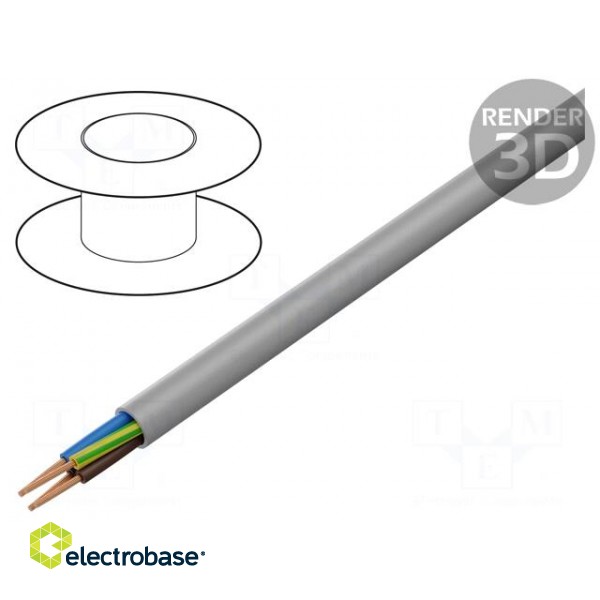 Wire | ÖLFLEX® CLASSIC 100 H | 4G2.5mm2 | unshielded | 450V,750V | Cu