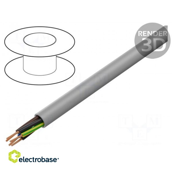 Wire | ÖLFLEX® CLASSIC 100 H | 5G2.5mm2 | unshielded | 450V,750V | Cu