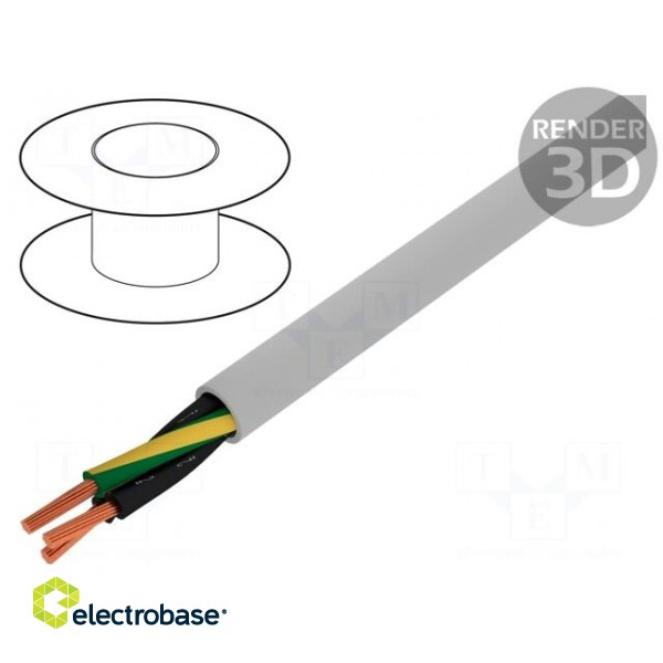 Wire | ÖLFLEX® CLASSIC 110 | 3G0,75mm2 | unshielded | 300/500V | PVC
