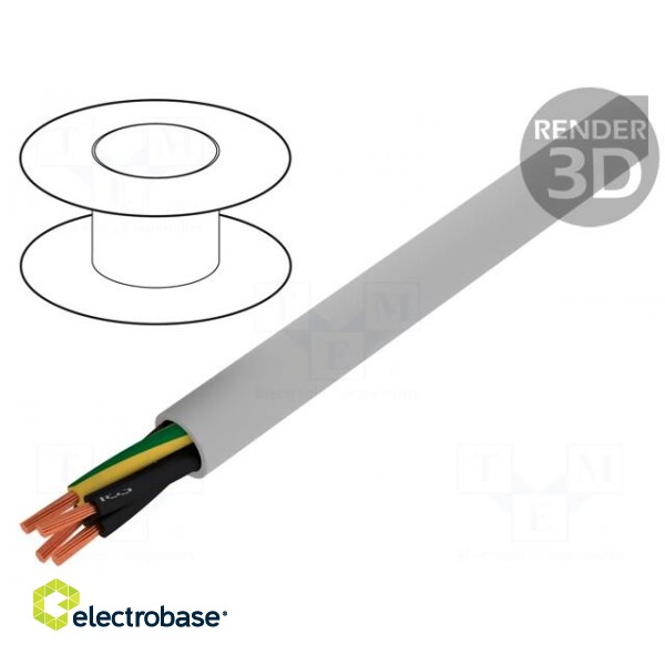Wire | ÖLFLEX® CLASSIC 110 | 4G0,75mm2 | unshielded | 300/500V | PVC