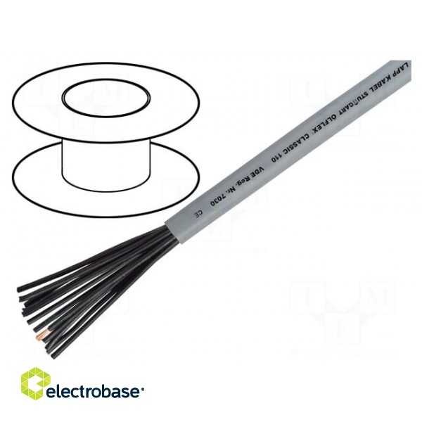 Wire | ÖLFLEX® CLASSIC 110 | 2x1,5mm2 | unshielded | 300/500V | PVC | Cu