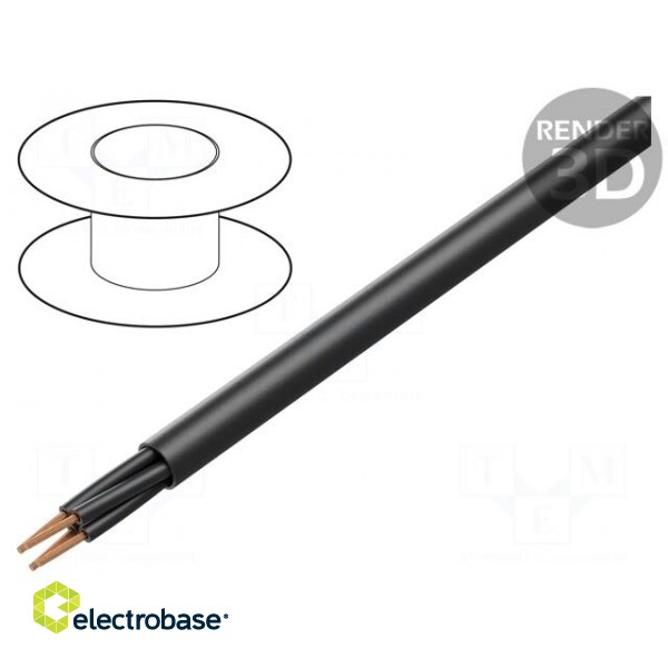Wire | ÖLFLEX® CLASSIC 110 BK | 4x1mm2 | unshielded | 300V,500V | Cu