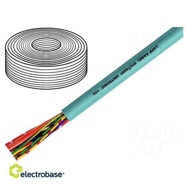 Wire | UNITRONIC® 100 | 3x0,25mm2 | unshielded | 500V | PVC | Cu | grey