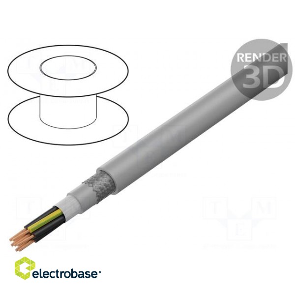 Wire: control cable | ÖLFLEX® FD 855 CP | 12G1mm2 | grey | stranded