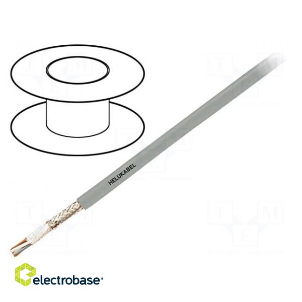 Wire: control cable | SUPERTRONIC®-C-PVC | 3x0,34mm2 | PVC | grey