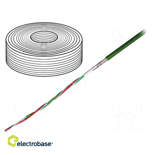 Wire: data transmission | chainflex® CFBUS.PVC | 4x0.25mm2 | violet