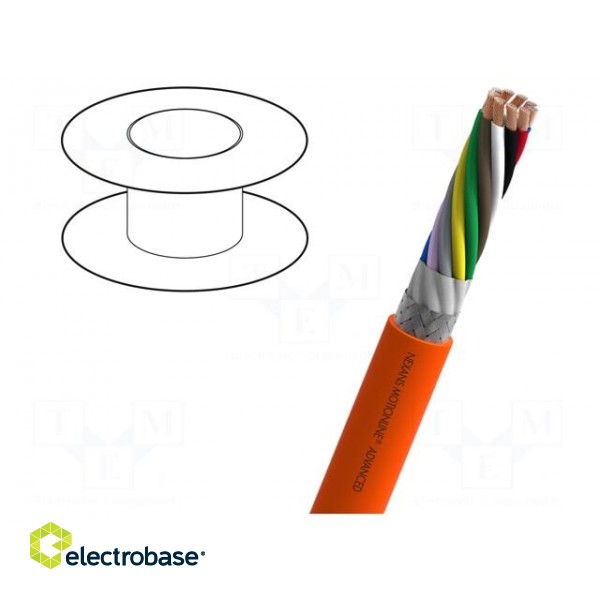 Wire: test lead cable | hybrid,MOTIONLINE® PREMIUM | orange | PUR