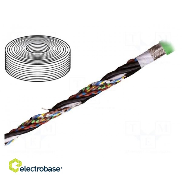 Wire: test lead cable | chainflex® CF211,hybrid | green | stranded