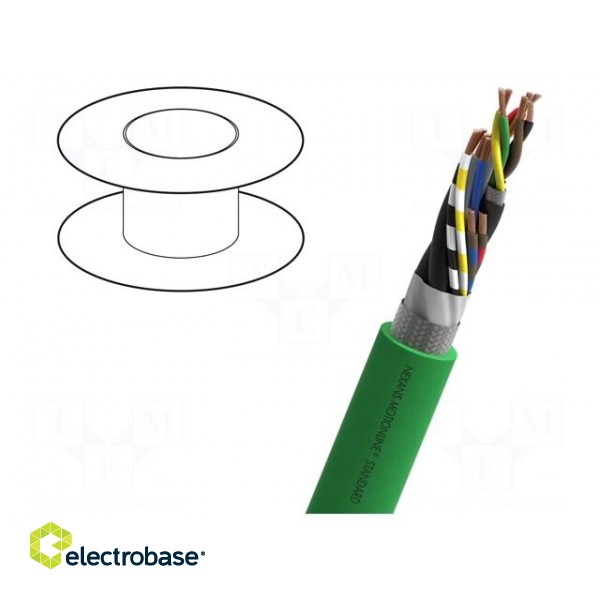 Wire: test lead cable | hybrid,MOTIONLINE® STANDARD | green | PVC