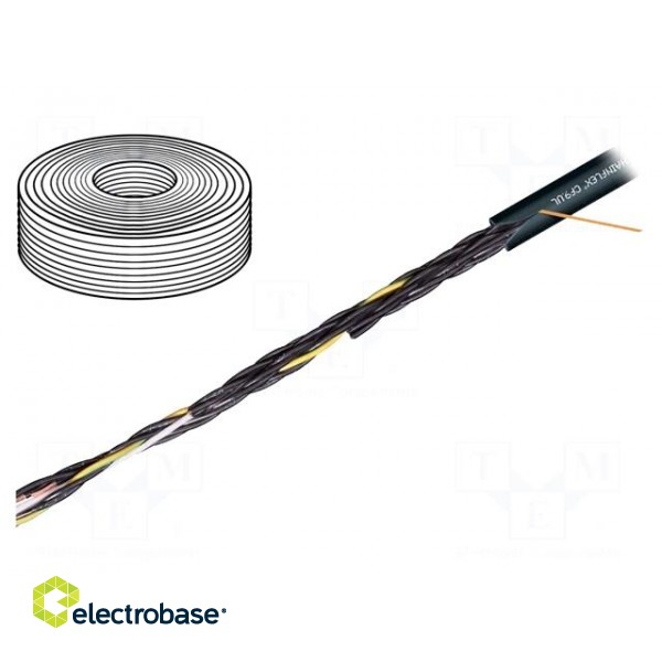 Wire: control cable | chainflex® CF9 | 4x0.25mm2 | grey | stranded | Cu