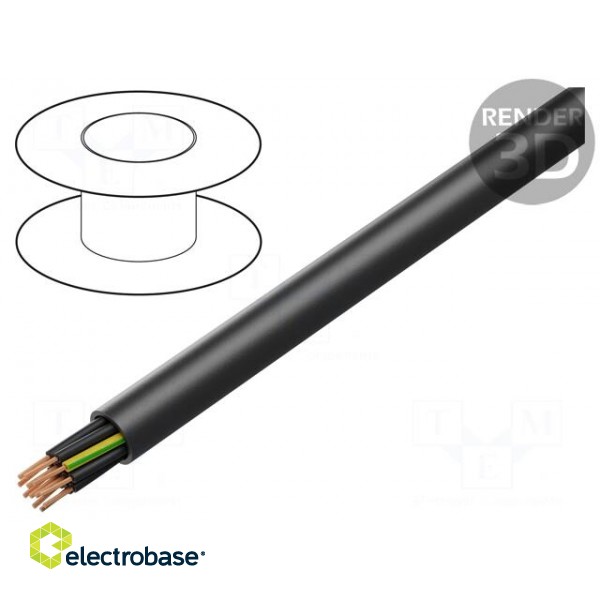 Wire | ÖLFLEX® CLASSIC 110 BK | 12G1.5mm2 | unshielded | 300V,500V