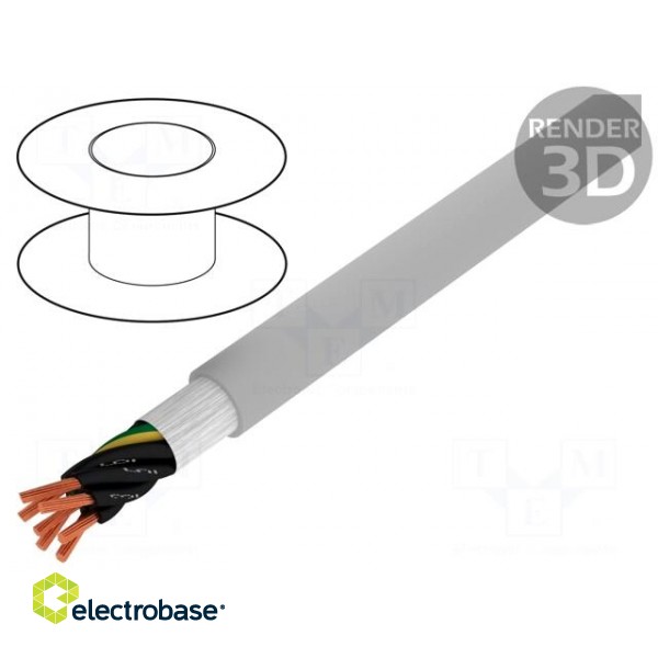 Wire: control cable | ÖLFLEX® FD CLASSIC 810 | 7G0,5mm2 | PVC | grey