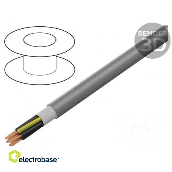 Wire: control cable | ÖLFLEX® FD CLASSIC 810 | 7G1.5mm2 | PVC | grey