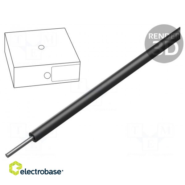 Wire | ÖLFLEX® HEAT 180 SiD | solid | Cu | 6mm2 | silicone | black | 100m