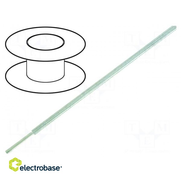 Wire | ÖLFLEX® HEAT 350 SC | 1x1mm2 | stranded | Cu | fiberglass | white