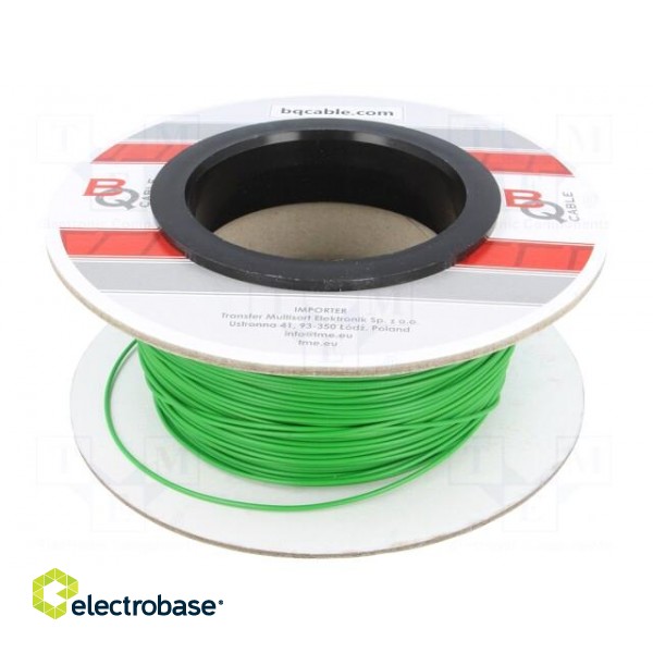 Wire | FLRYW-B | stranded | Cu | 0.35mm2 | PVC | green | 60V | 100m | Class: 5 image 2