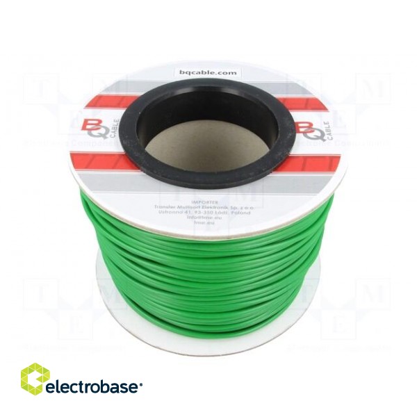 Wire | FLRYW-B | stranded | Cu | 2.5mm2 | PVC | green | 60V | 100m | Class: 5 image 2