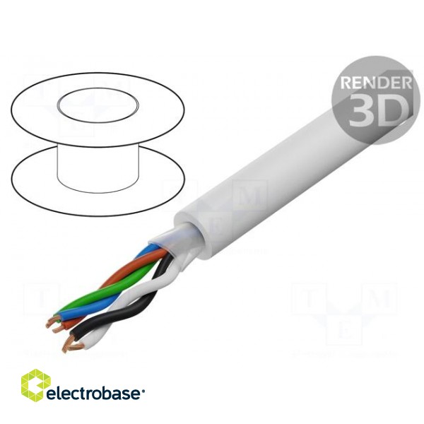 Wire: assembly | Core: stranded | 3x0,35mm2+2x0,5mm2 | -20÷70°C | 49V