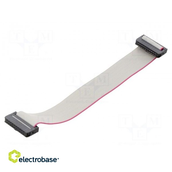 Ribbon cable with IDC connectors | Cable ph: 1mm | 0.15m | 20x28AWG