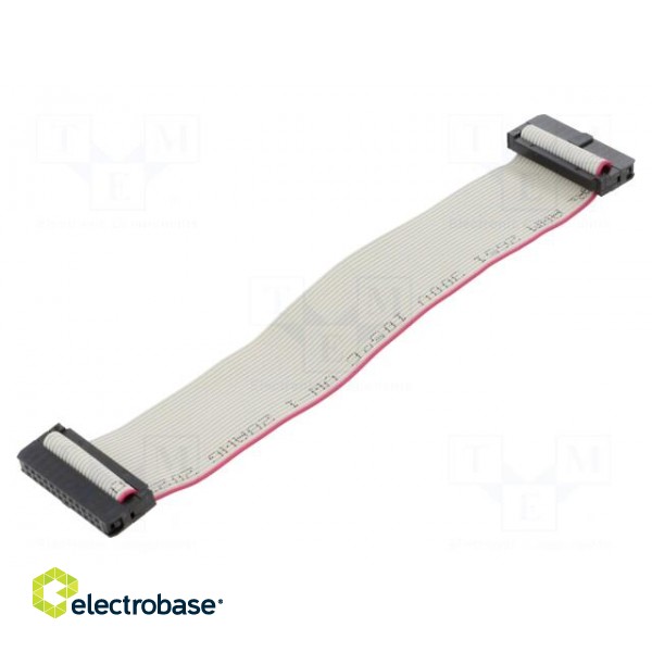 Ribbon cable with IDC connectors | Cable ph: 1mm | 0.15m | 24x28AWG