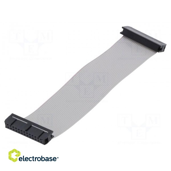 Ribbon cable with IDC connectors | 26x28AWG | Cable ph: 1.27mm