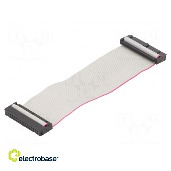 Ribbon cable with IDC connectors | Cable ph: 1.27mm | 0.3m