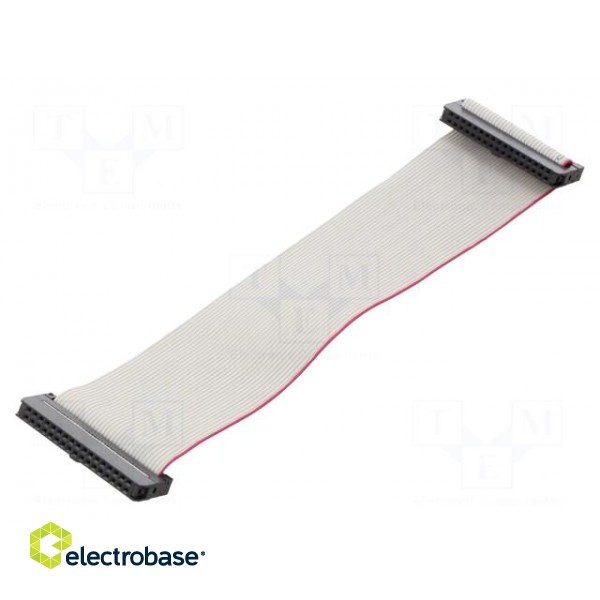 Ribbon cable with IDC connectors | Cable ph: 1mm | 0.15m | 34x28AWG
