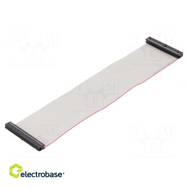 Ribbon cable with IDC connectors | Cable ph: 1.27mm | 0.6m