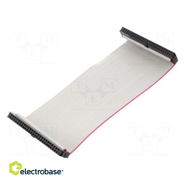Ribbon cable with IDC connectors | Cable ph: 1mm | 0.15m | 50x28AWG