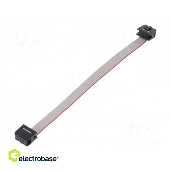 Ribbon cable with IDC connectors | 6x28AWG | Cable ph: 1.27mm