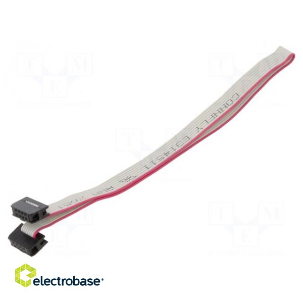 Ribbon cable with IDC connectors | Cable ph: 1mm | 0.6m | 8x28AWG