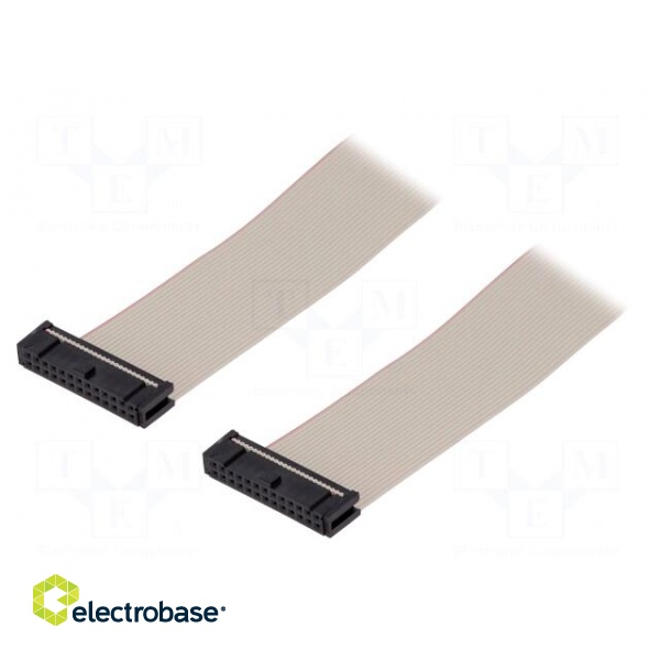 Ribbon cable with IDC connectors | Tape ph: 1.27mm | Len: 0.4m