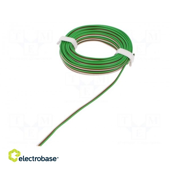 Wire: ribbon | FBK Toy | 3x0.14mm2 | stranded | Cu | PVC | 250V | 5m image 2
