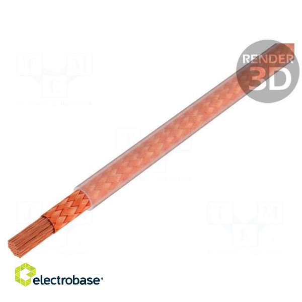 Wire | ESUY | stranded | Cu | 1x25mm2 | braid made of copper wires | PVC