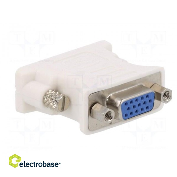 Converter | D-Sub 15pin HD socket,DVI-I (24+5) plug | white image 9