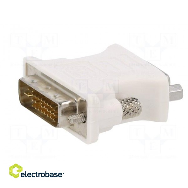 Converter | D-Sub 15pin HD socket,DVI-I (24+5) plug | white image 7
