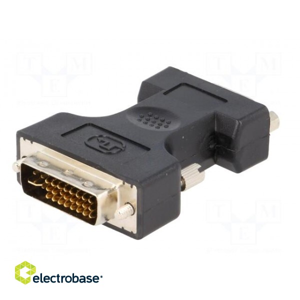 Adapter | D-Sub 15pin HD socket,DVI-I (24+5) plug фото 2