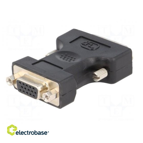 Adapter | D-Sub 15pin HD socket,DVI-I (24+5) plug фото 6