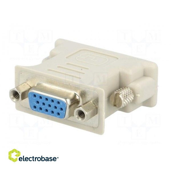 Adapter | D-Sub 15pin HD socket,DVI-I (24+5) plug image 6