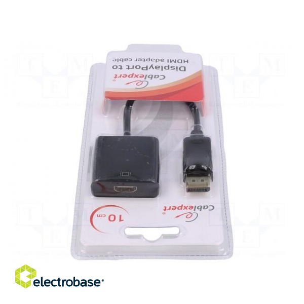 Adapter | DisplayPort 1.1 | DisplayPort plug,HDMI socket | 0.1m фото 2