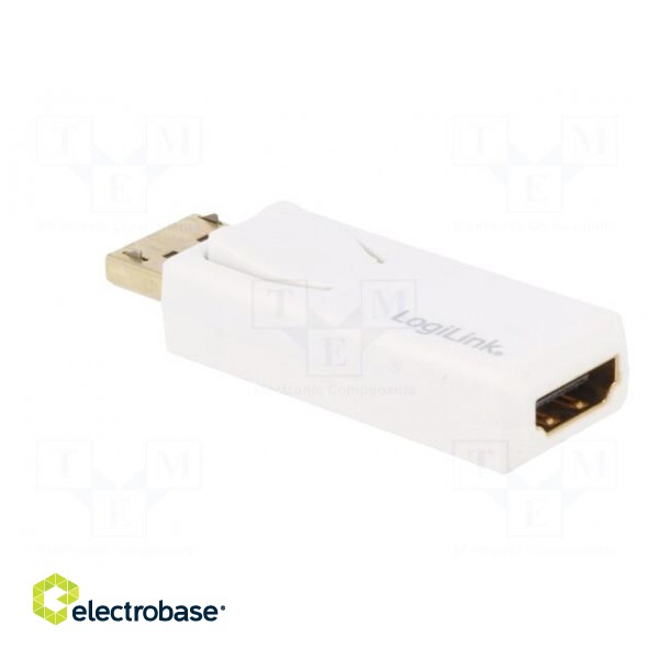 Adapter | DisplayPort 1.2,HDCP 1.3,HDMI 1.4 | Colour: white фото 4