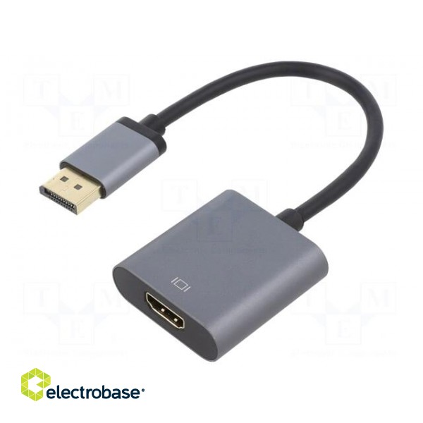 Adapter | DisplayPort 1.2,HDCP 1.3,HDMI 2.0 | 0.15m | grey