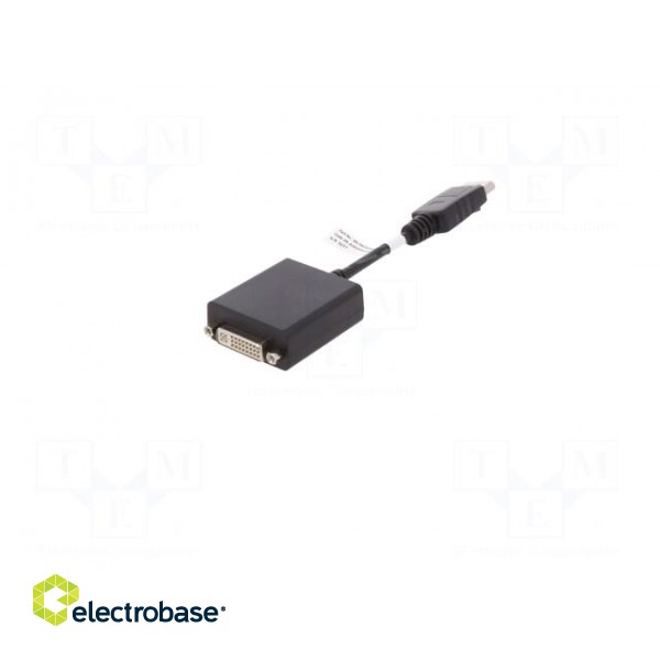 Adapter | DisplayPort plug,DVI-I (24+5) socket | 150mm | black фото 2