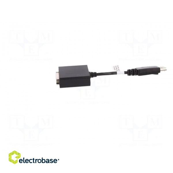 Adapter | DisplayPort plug,DVI-I (24+5) socket | 150mm | black фото 3