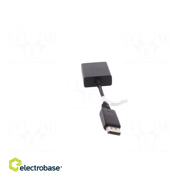 Adapter | DisplayPort plug,DVI-I (24+5) socket | 150mm | black фото 5