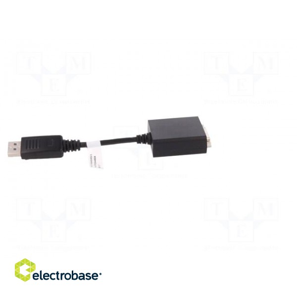 Adapter | DisplayPort plug,DVI-I (24+5) socket | 150mm | black фото 7
