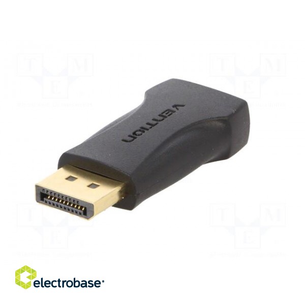 Adapter | DisplayPort plug,HDMI socket | black фото 6