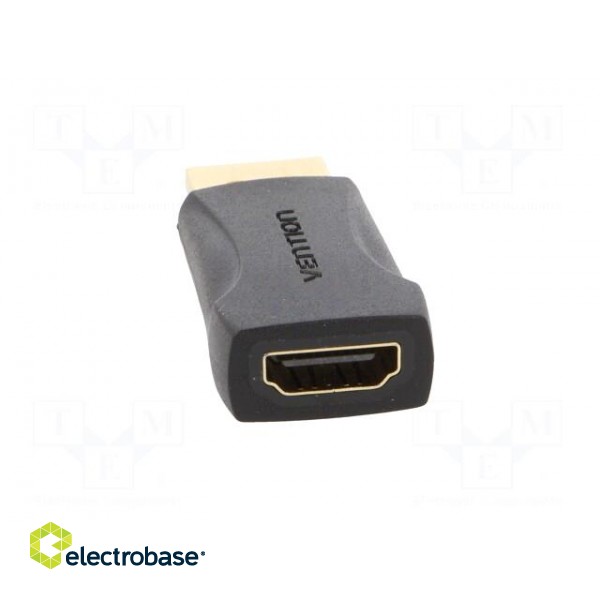 Adapter | DisplayPort plug,HDMI socket | black фото 9