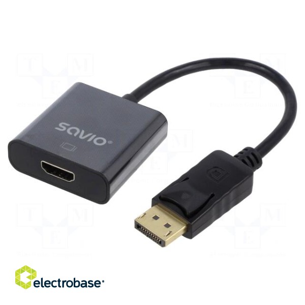 Adapter | DisplayPort plug,HDMI socket | black | blister