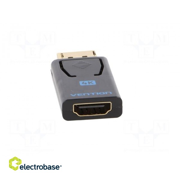 Adapter | DisplayPort plug,HDMI socket | black фото 9